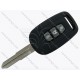 Ключ Chevrolet Captiva, Opel Antara, 433 MHz, OKA-151T, PCF7936/ID46, 3 кнопки, лезо DWO5