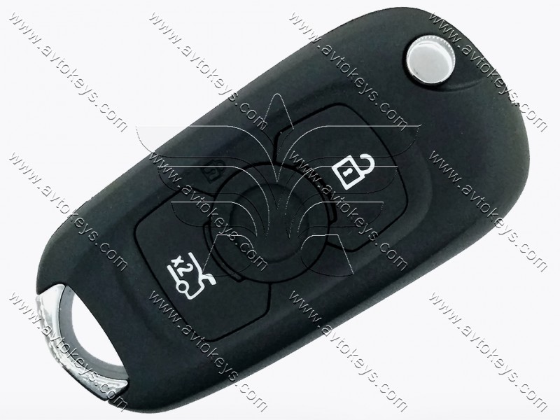 Викидний ключ Opel Astra K, 433 MHz, PCF7937E/ Hitag 2/ ID46, 3 кнопки, HU100