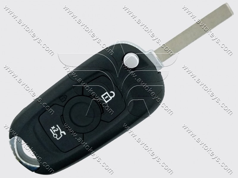 Викидний ключ Opel Astra K, 433 MHz, PCF7937E/ Hitag 2/ ID46, 3 кнопки, HU100
