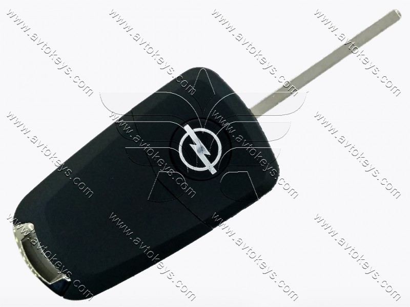 Викидний ключ Opel Astra H, Zafira B, 433 Mhz, Valeo 736-743-A, PCF7941A/ Hitag 2/ ID46, 2 кнопки