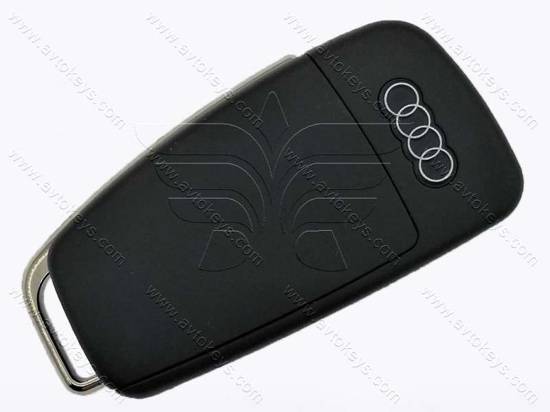 Викидний ключ Audi Q2, 434 Mhz, 81A 837 220D, ID49/ Megamos AES/ MQB, 3 кнопки, лезо HU162t, Keyless Go