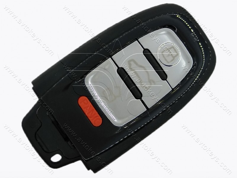 Смарт ключ Audi A4, A5, Q5, S4, S5, 315 МГц, IYZFBSB802, PCF7945A/ Hitag 2/ ID46, 3+1 кнопки