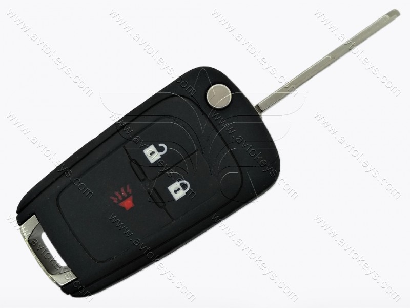Викидний ключ Chevrolet Spark, Beat, Америка, 433 Mhz, GM94543201, 2+1 кнопки, лезо DWO4