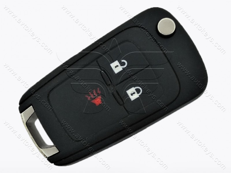 Викидний ключ Chevrolet Spark, Beat, Америка, 433 Mhz, GM94543201, 2+1 кнопки, лезо DWO4