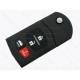 Викидний ключ Mazda 3, 6, MX-5, 315 Mhz, 4D-63, BGBX1T478SKE125-01, 3+1 кнопки, лезо MAZ24R