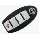 Смарт ключ Nissan Leaf, Versa, Sentra, 315 Mhz, CWTWB1U840, PCF7952A/ Hitag 2/ ID46, 3+1 кнопки