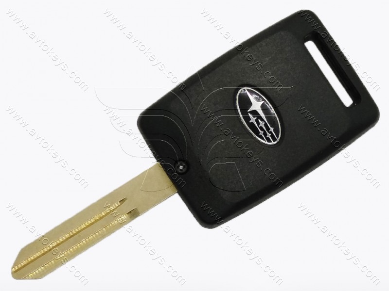Ключ Subaru Tribeca, Legacy, 433 Mhz, CWTWBU745, ID4D-62, 3+1 кнопки, лезо NSN14