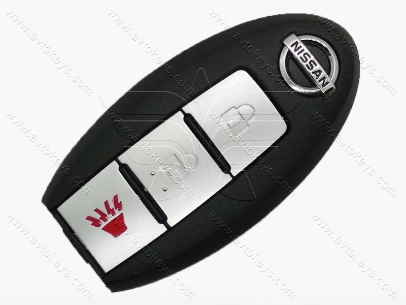 Смарт ключ Nissan Rogue, Versa, Pathfinder, 315 Mhz, CWTWBU729, 2+1 кнопки