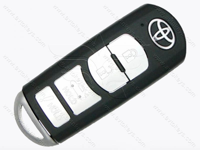 Смарт ключ Toyota Yaris iA, Yaris Sedan, 315 Mhz, WAZSKE13D01/02, PCF7953P/ Hitag Pro/ ID49, 3+1 кнопки