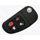 Викидний ключ Jaguar X-Type, S-Type, XJ, XJR, ID4D-60, 4 кнопки, лезо FO21
