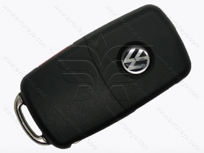 Викидний ключ Volkswagen Golf, Jetta, GTI, 315 Mhz, 5K0 837 202 AK, ID48, кнопки 3+1, Keyless GO