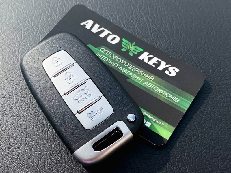 Смарт ключ Hyundai Veloster, Elantra GT, 315 МГц, SY5HMFNA04, PCF7952A/ Hitag 2/ ID46, 3+1 кнопки