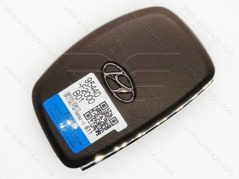 Смарт ключ Hyundai Elantra 16-18, 434 MHz, CQOFD00120, RF430/ Texas AES/ ID8A, 3+1 кнопки