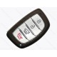 Смарт ключ Hyundai Elantra 16-18, 434 MHz, CQOFD00120, RF430/ Texas AES/ ID8A, 3+1 кнопки