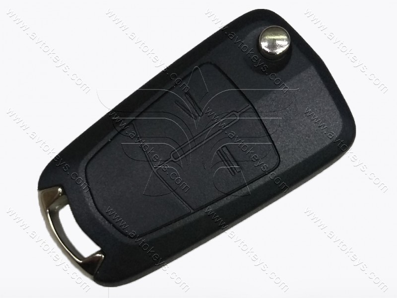 Викидний ключ Opel Vectra C, Signum, 434 Mhz, PCF7946A/ Hitag 2/ ID46, 2 кнопки, лезо HU100, OEM