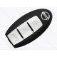 Смарт ключ Nissan Pathfinder, 433 Mhz, KR5S180144014, PCF7953X/ Hitag 3/ ID47, 3 кнопки