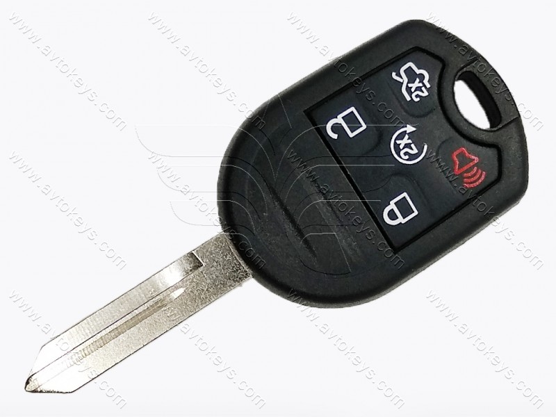 Корпус ключа з кнопками Ford Expedition, Flex, Taurus та інші, 4+1 кнопки, лезо FO38R