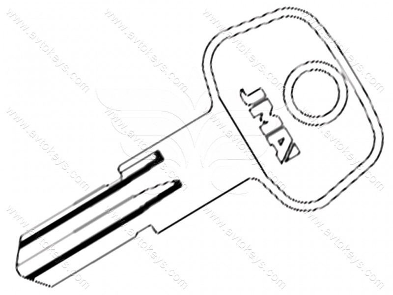 Заготівля ключа BL-4D JMA