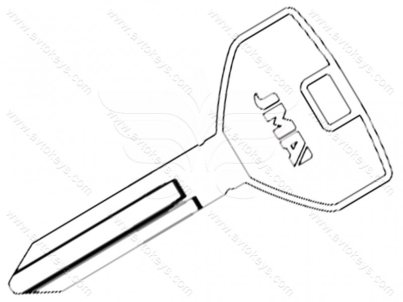 Заготівля ключа CHR-10 JMA