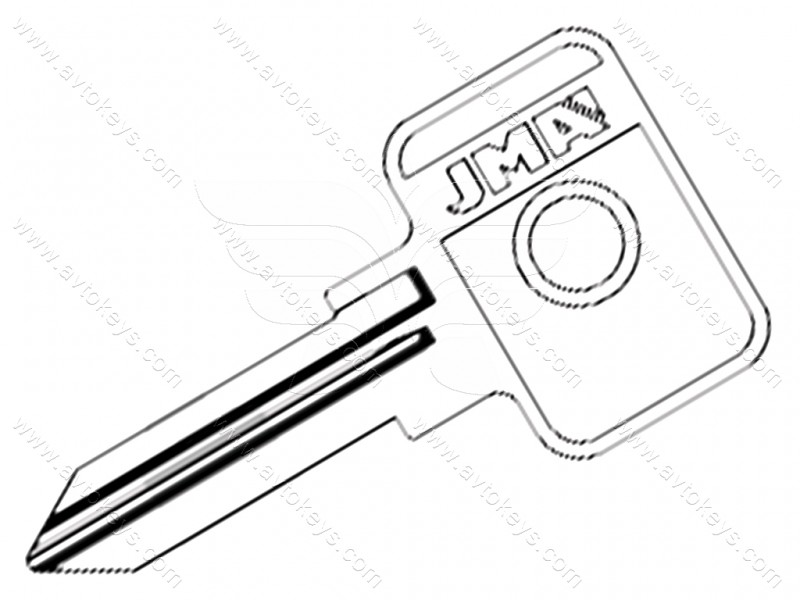 Заготівля ключа SI-1D JMA