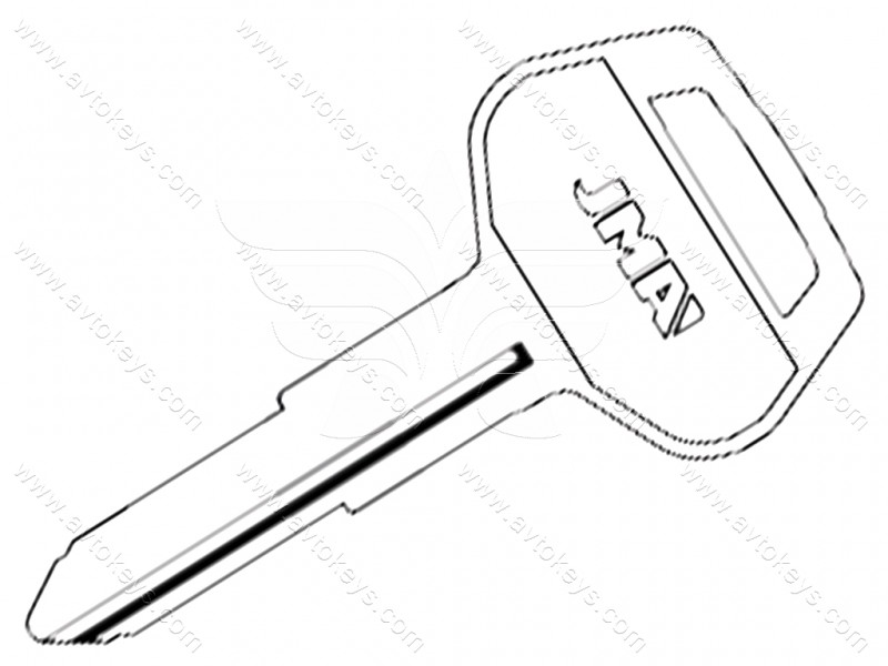 Заготівля ключів TOYO-24 JMA