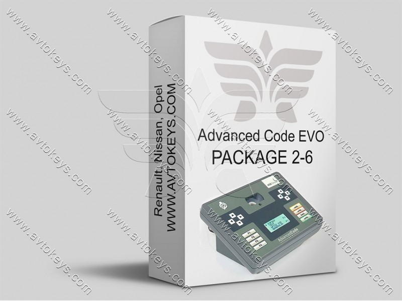 Package 2-6 EEPROM для програматора Advanced Code EVO, ADE Group
