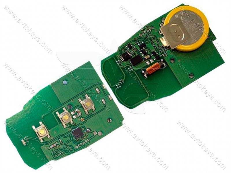 Універсальний ключ TA8, PCB (BCM2), 315 Mhz, ABRITES