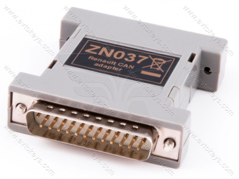 Адаптер ZN037, Renault CAN Adapter для програматора AVDI, ABRITES