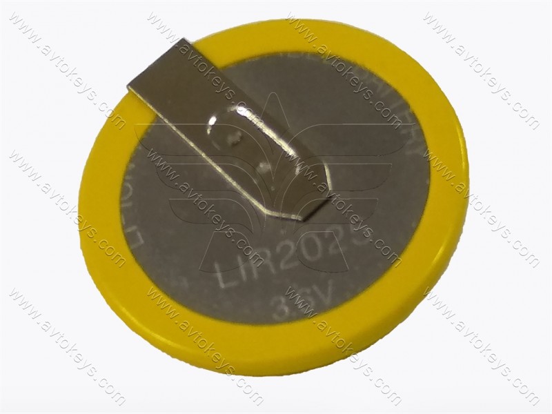Акумулятор Li-Ion Rechargeable Battery, тип LIR2025, 3,6V
