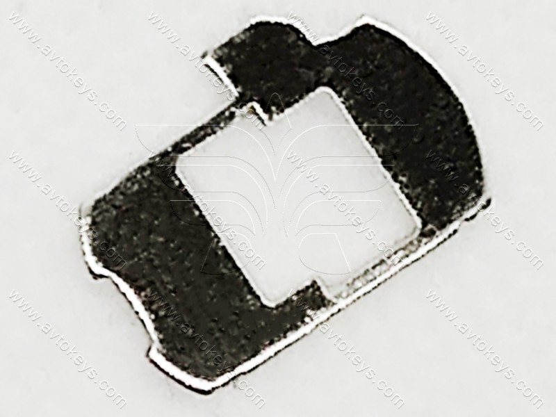 Рамка Audi, Seat, Volkswagen, Skoda HU162t №12, бокова нарізка