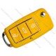 Універсальний ключ B01-3 LY, Luxury Yellow, для програматора KD, KEYDIY