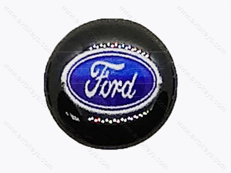 Логотип для автомобільного ключа Ford, діаметр 14 мм.