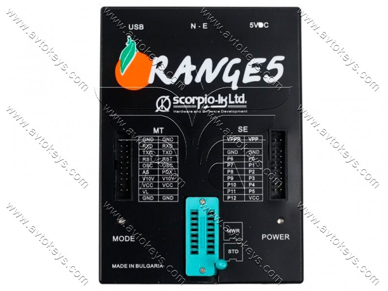 Програматор Orange5, для мікросхем пам'яті та мікроконтролерів, Scorpio-LK