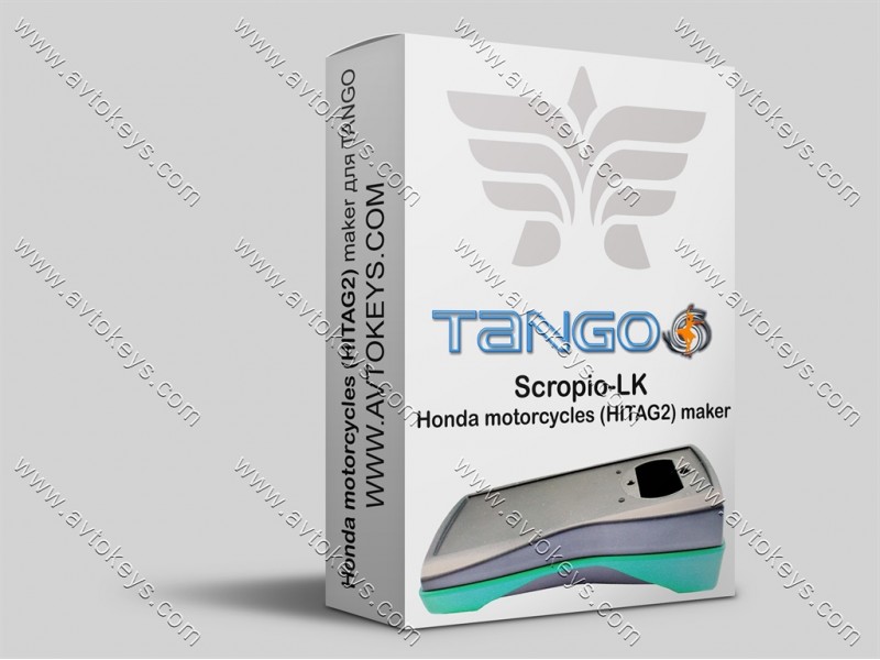 Спеціальна функція Honda motorcycles (HITAG2) key maker, для програматора Tango, Scorpio-LK