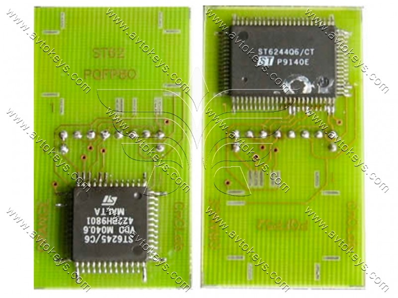 Адаптер ST62xx PQFP52 PQFP80 для програматора Orange5, Scorpio-LK