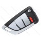 Універсальний ключ BMW Style, XKKF20EN 3+1 кнопки, для програматора Key Tool, Xhorse