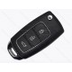 Універсальний ключ Hyundai Style, XKHY05EN, 3 кнопки, для програматора Key Tool, Xhorse