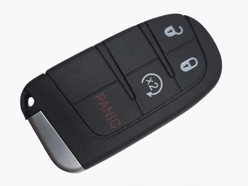Смарт ключ Jeep Renegade, 433 Mhz, M3N-40821302, PCF7953M2800/ Hitag Aes/ ID4A, 3+1 кнопки