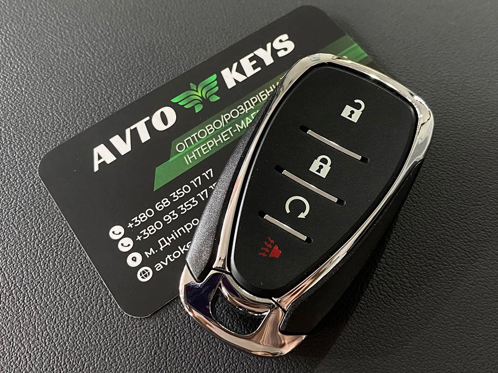 Смарт ключ Chevrolet Volt, Bolt, Equinox та інші, 315 Mhz, HYQ4AA, NCF2951E/ Hitag 2/ PCF7937E, 3+1 кнопки