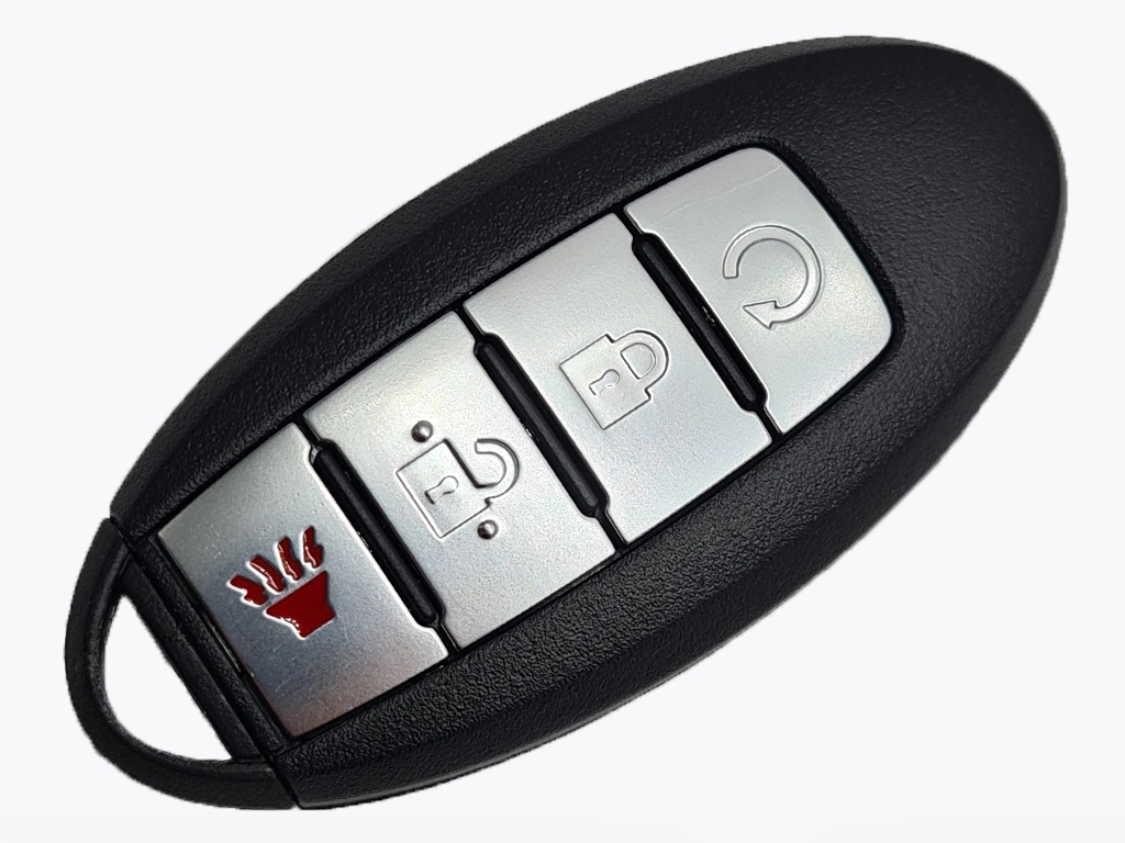 Смарт ключ Nissan Rogue, Америка, 433 Mhz, KR5S180144106, PCF7953M/ Hitag Aes/ ID4A, 3+1 кнопки