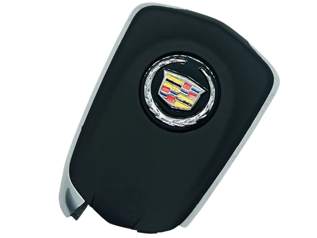 Корпус смарт ключа Cadillac 2014-2020 ATS, CTS, XTS, CT6, 4+1 кнопки, з логотипом, OEM - Зображення 2