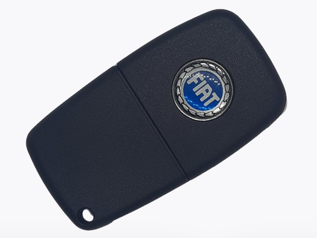 Корпус викидного ключа Fiat, 3 кнопки, лезо SIP22, кріплення батарейки ззаду — изображение 3