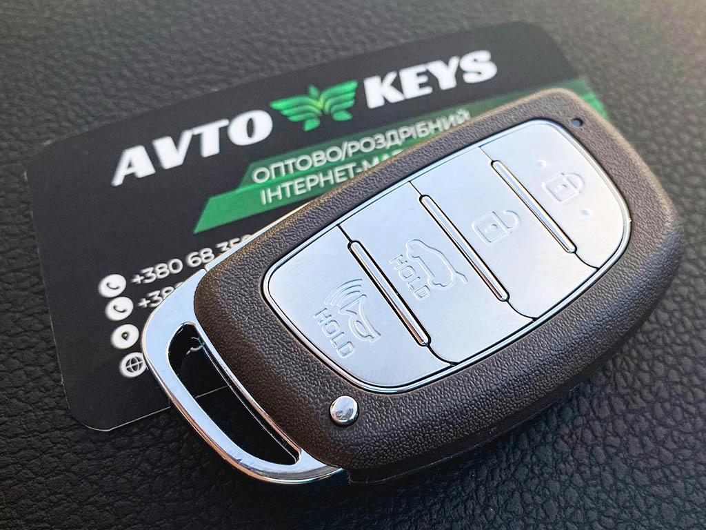 Смарт ключ Hyundai Tucson, 434 Mhz, TQ8-FOB-4F07, NCF2951X/ Hitag 3/ ID47, 3+1 кнопки