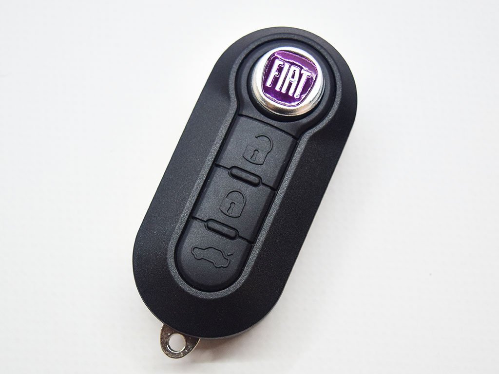 Викидний ключ Fiat 500L, Bravo, RX2TRF198, 433 Mhz, PCF7946A/ Hitag 2/ ID46, 3 кнопки, лезо SIP22, Marelli BSI