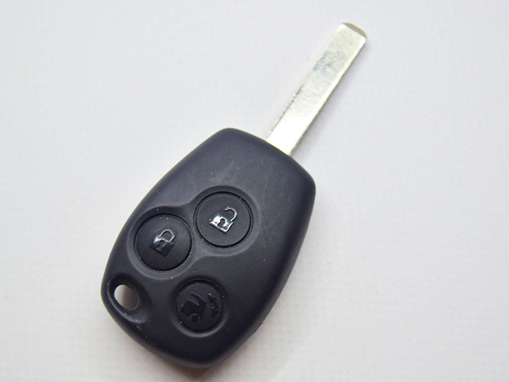 Ключ Smart Fortwo III, Forfour II, 433 Mhz, PCF7961M/ Hitag Aes/ ID4A, 3 кнопки, лезо VA2, OEM