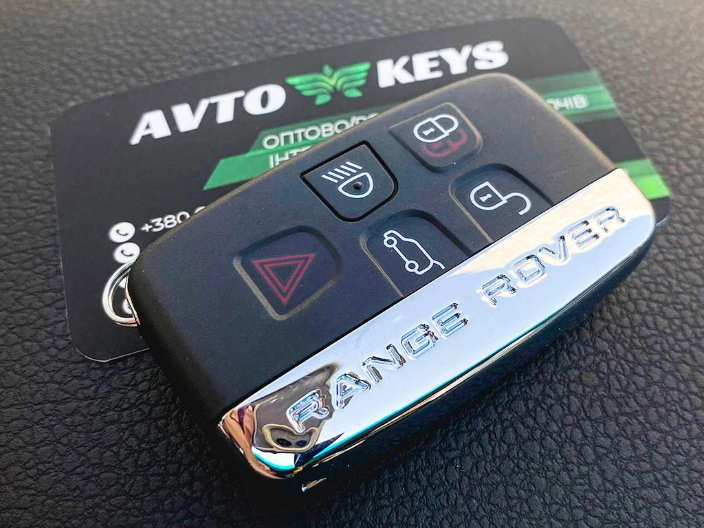 Смарт ключ Land Rover Range Rover KOBJTF10A, 315 Mhz, PCF7953P/ Hitag Pro/ ID49, 4+1 кнопки, OEM