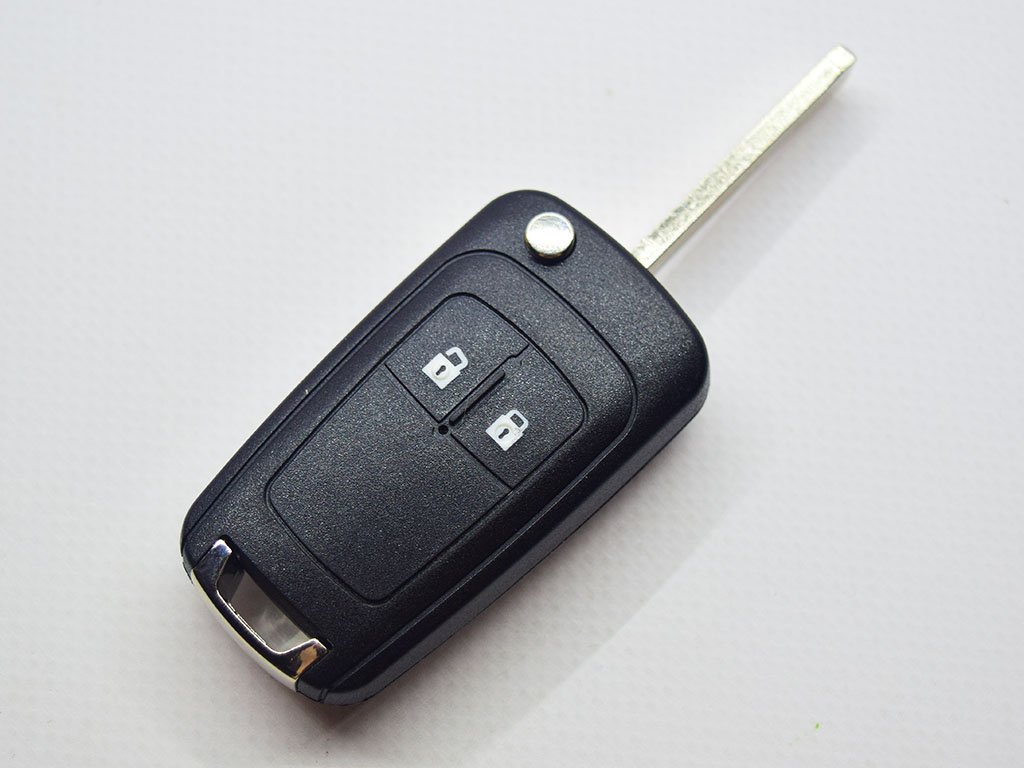 Викидний ключ Chevrolet Cruze, Orlando, Aveo, Trax, Opel Adam, Astra, Corsa, Karl, Insignia, Mokka, Zafira, 433 Mhz, 5WK50079, PCF7937E/ Hitag 2/ ID46, 2 кнопки, лезо HU100 - Зображення 3