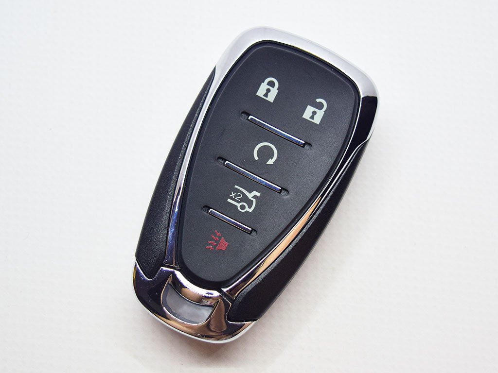 Смарт ключ Chevrolet Camaro, Malibu, Cruze, 433 Mhz, HYQ4EA, NCF2951E/ Hitag 2/ PCF7937E, 4+1 кнопки