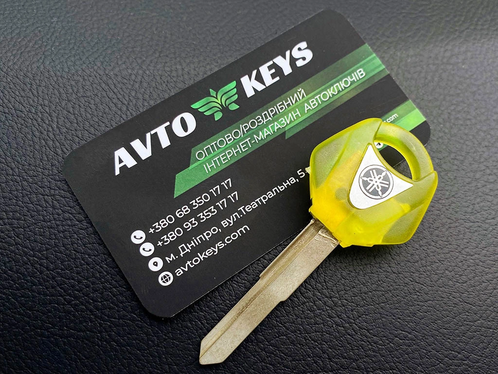 Корпус ключа з місцем під чіп Yamaha MT-01, MT-03, MT-07 та інші, лезо YH35R