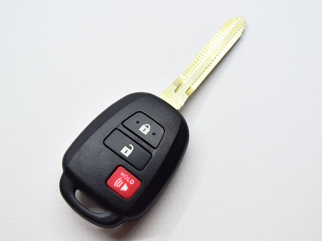 Ключ Toyota Prius C, 315 Mhz, HYQ12BDM, G-чіп, 2+1 кнопки, лезо TOY43